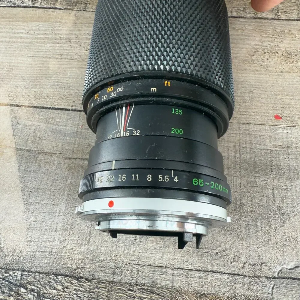 Olympus Lens Om-System Zuiko Auto Zoom 65-200mm 1.4 No 132897 Japan
